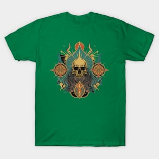 Magical Glyphs: Black Magic Design T-Shirt